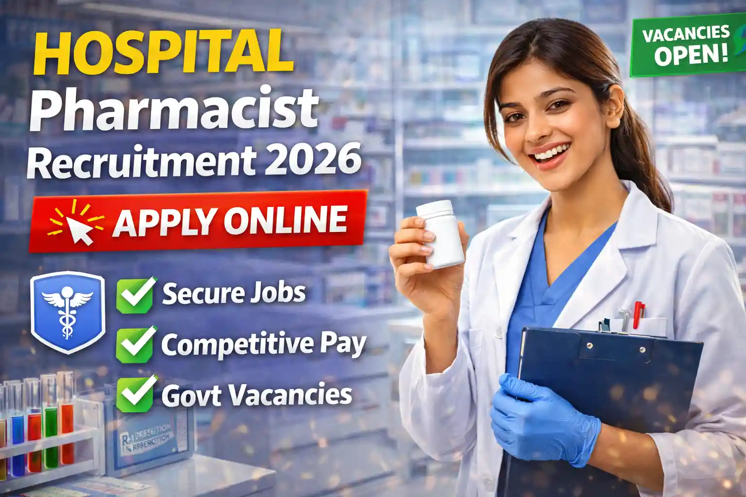 Hospital Pharmacist Recruitment 2026