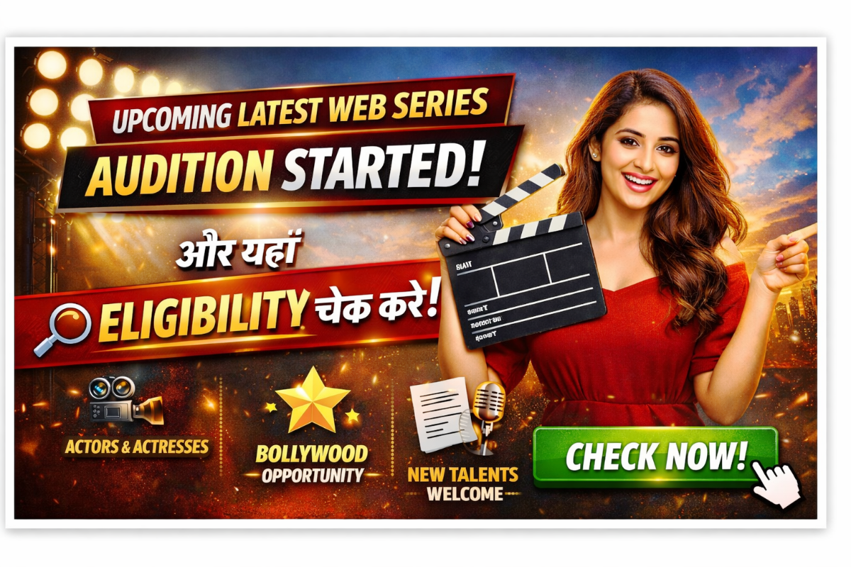 Web Series Audition Eligibility Check 2026