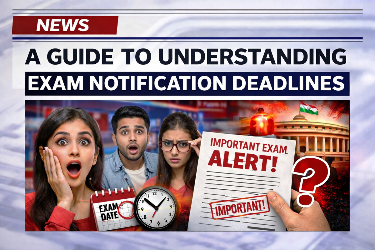 A Guide to Understanding Exam Notification Deadlines