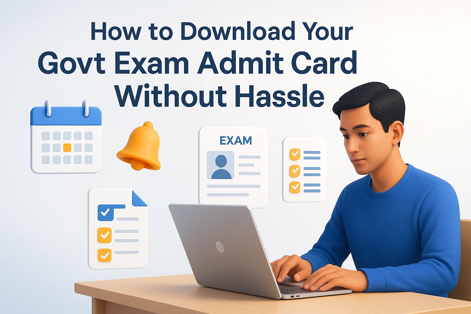 How to Download Your Govt Exam Admit Card Without Hassle