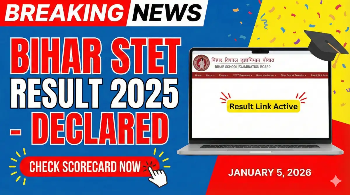 Bihar STET Result 2025