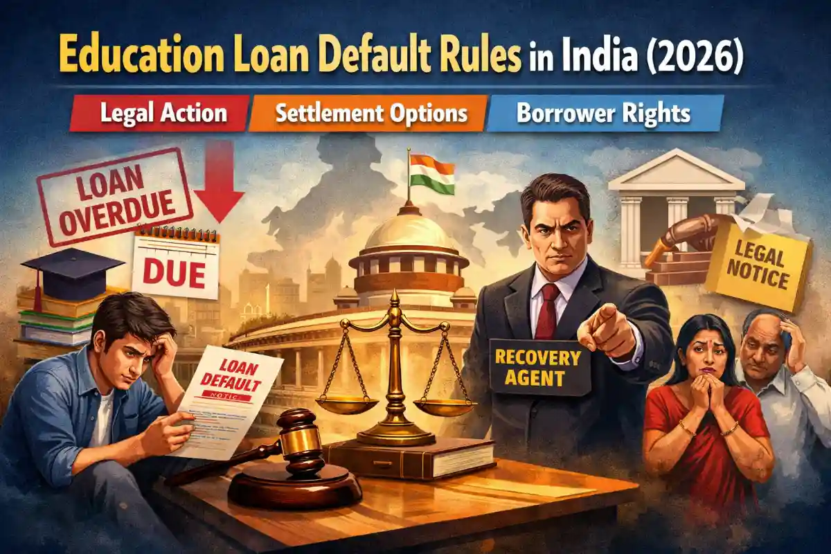 Education Loan Default Rules in India