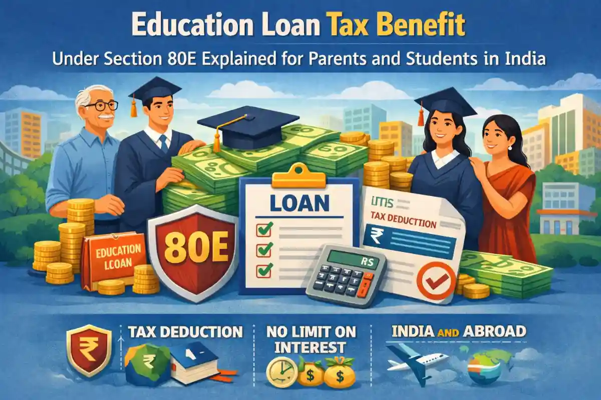 `Education Loan Tax Benefit Under Section 80E