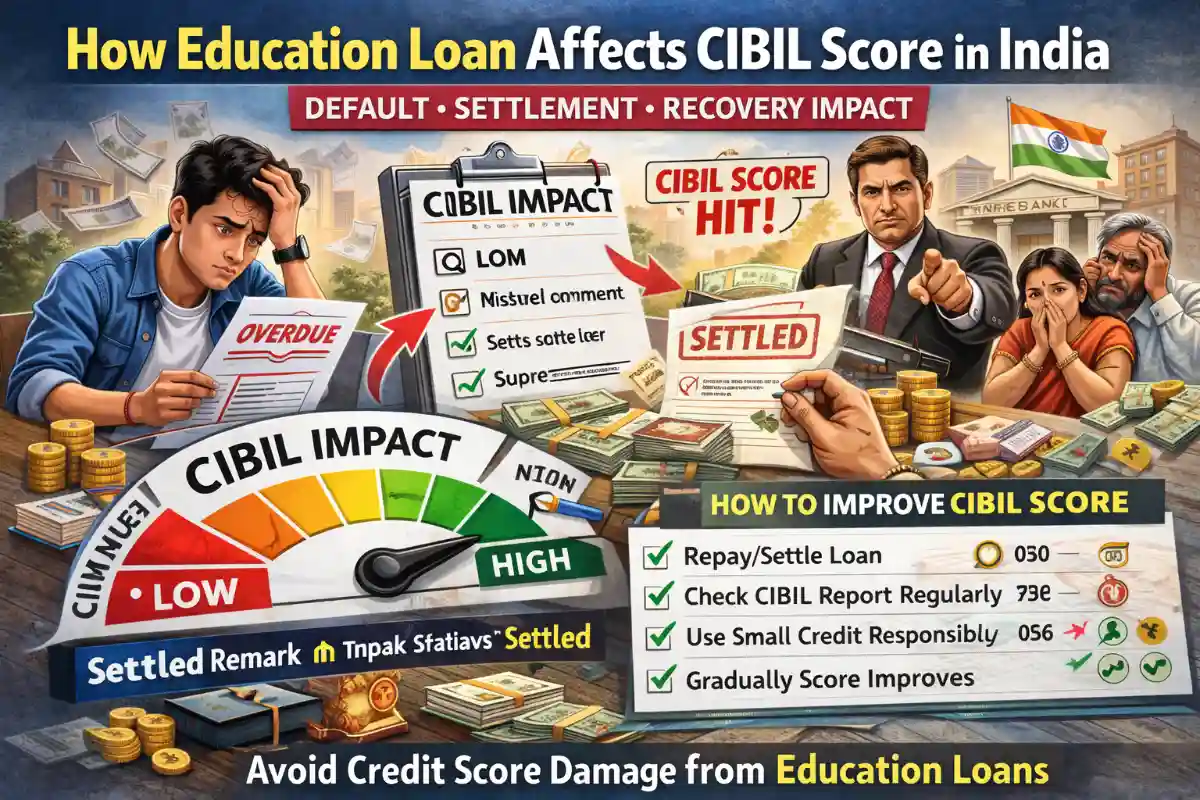 How Education Loan Affects CIBIL Score in India